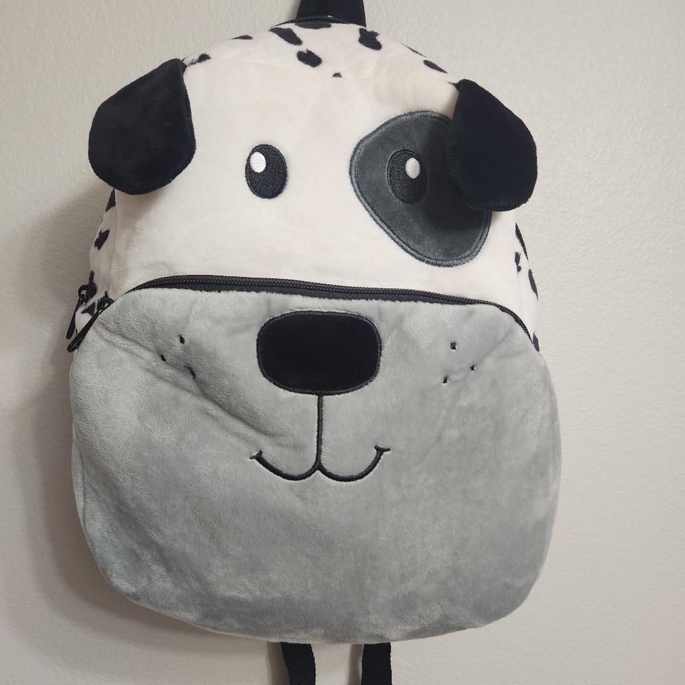 Dalmatian Dog Plush Backpack Kids Soft Plush Mini Backpack